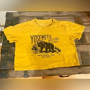 Cropped Yosemite tee
